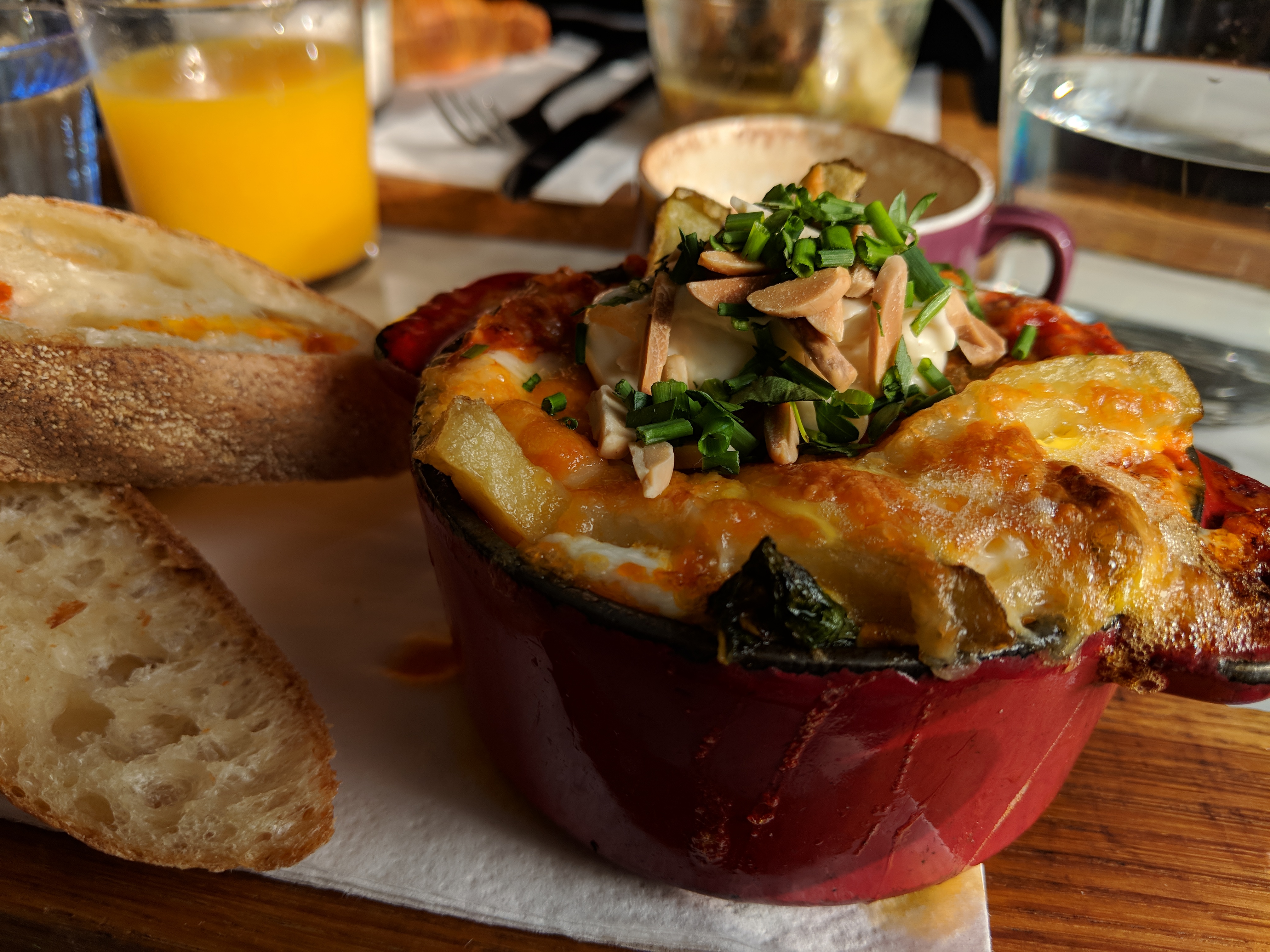 Hardware Société - yes, that is chorizo oil on the bread, and yes, it was delicious